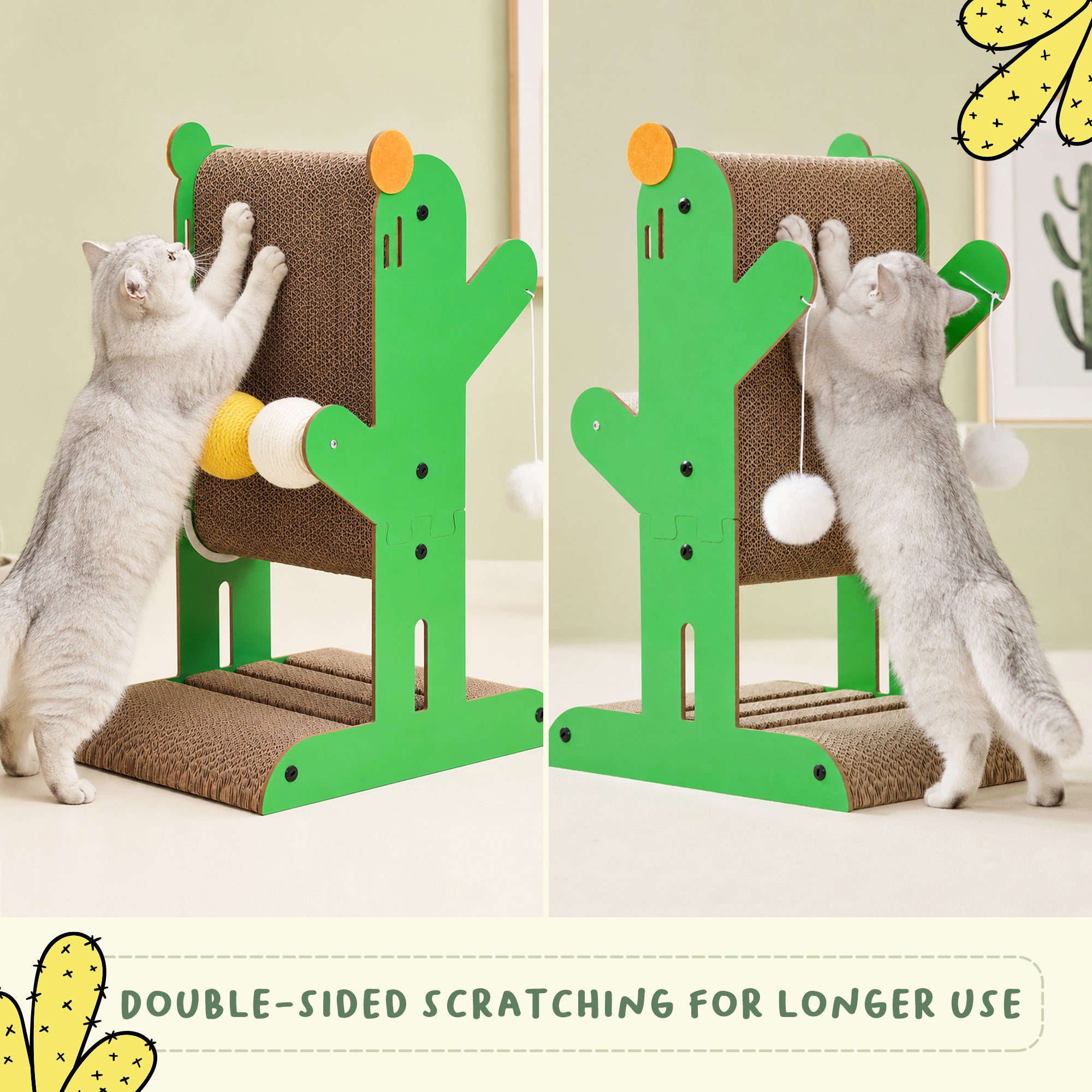 Desert Bloom Cactus Scratcher