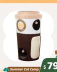 Coffee Cup Cat Tree