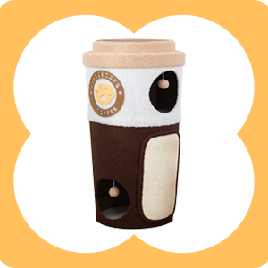Coffee Cup Cat Tree