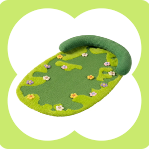 Wildflower Garden Cat Scratcher Mat