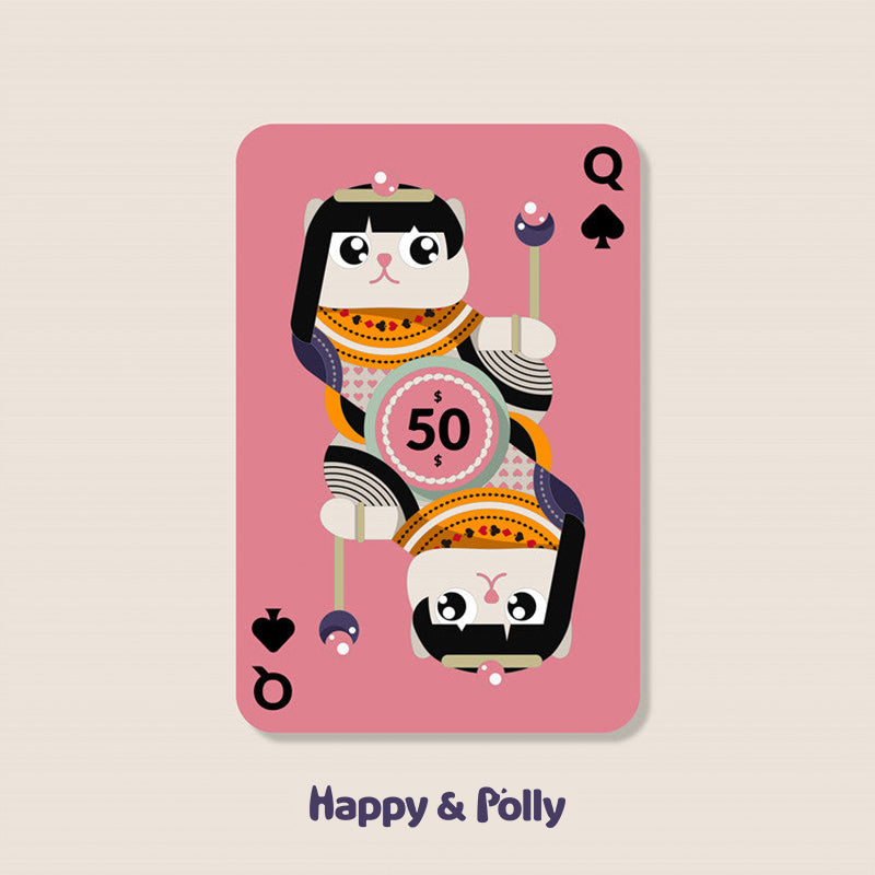 Happy & Polly Gift Card