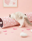 Sweetheart Snuggle Cat Tunnel Bed
