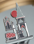 Gothic - Metal Enameled Pin