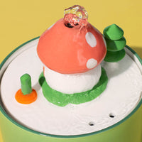 Mushroom House Water Fountain - Verz