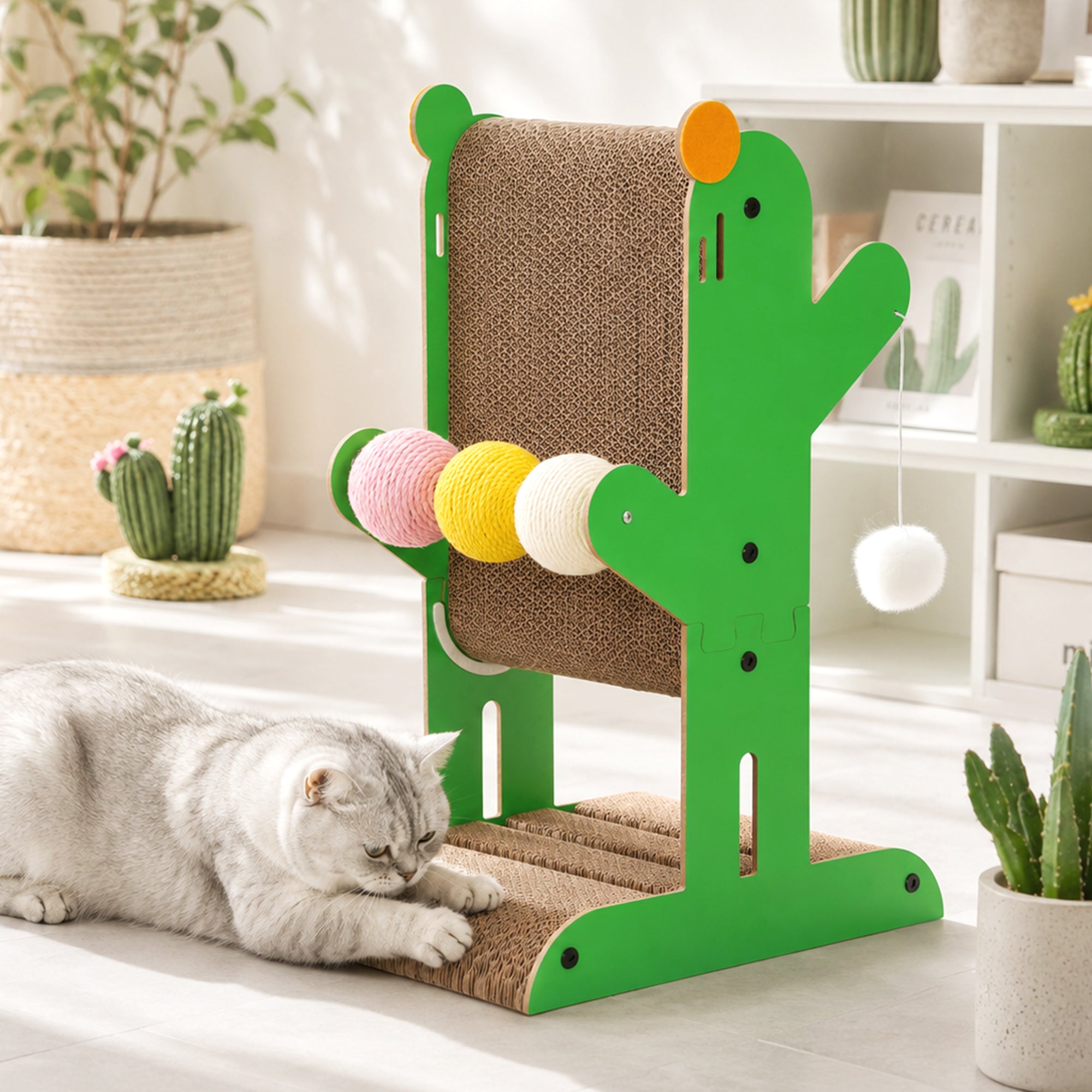 Desert Bloom Cactus Scratcher