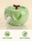 50oz Love Apple Cat Water Fountain