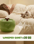 50oz Love Apple Cat Water Fountain