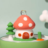Mushroom House Water Fountain - Verz