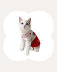 Strawberry Heart Cat Sweater