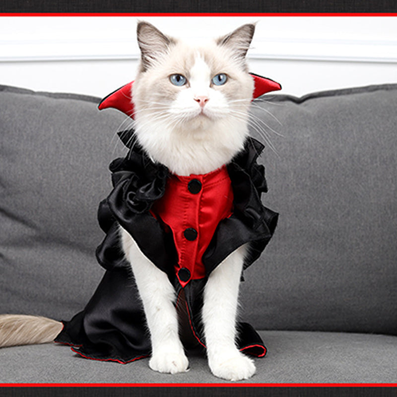 Halloween Vampire Cat Costume