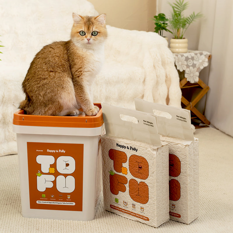 Coffee Grounds Tofu Cat Litter