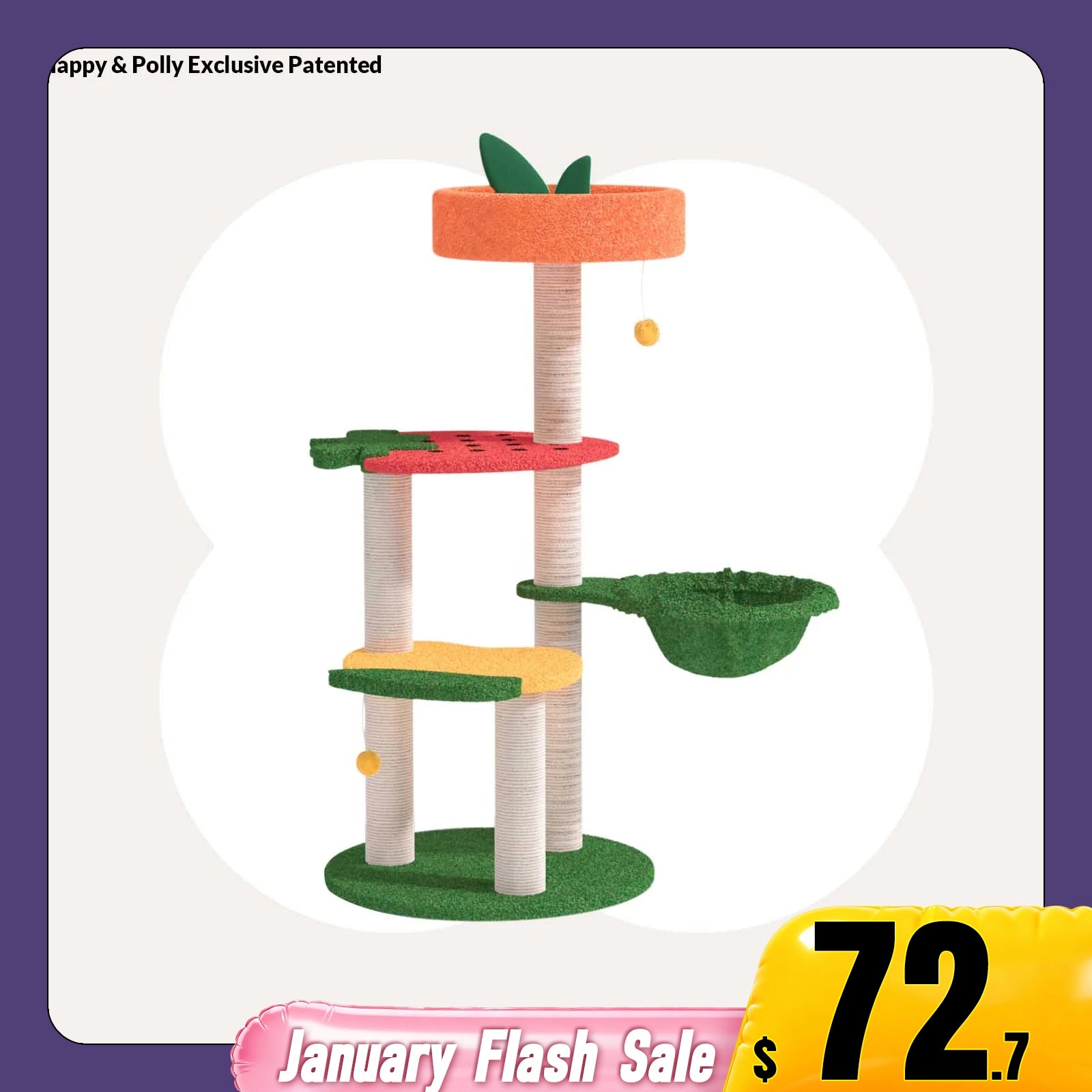 Fruit World Cat Tree