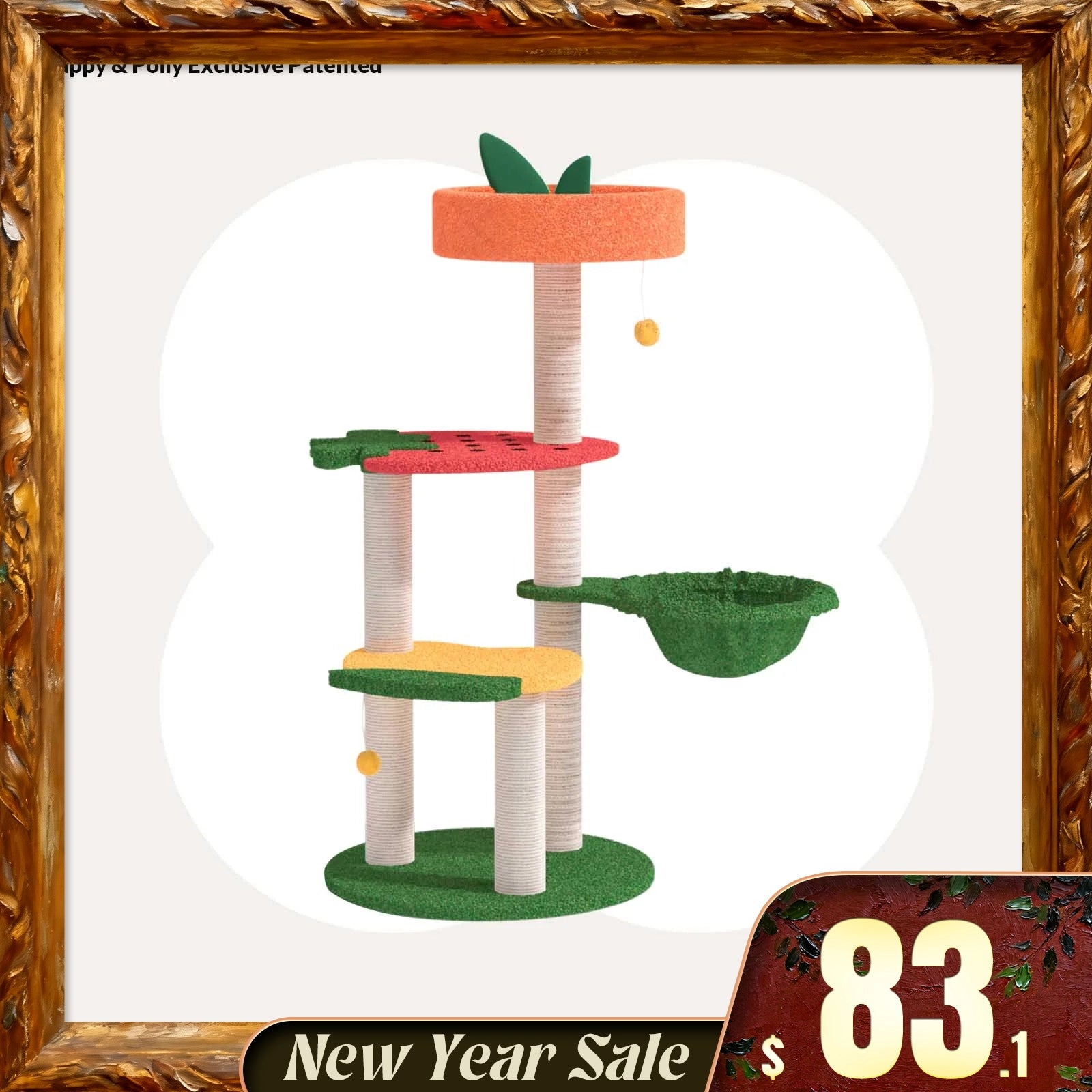 Fruit World Cat Tree