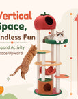 71" Fruit World Multi-Cat Tree