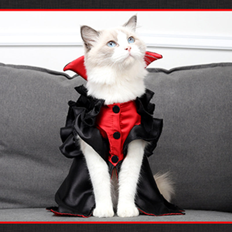 Halloween Vampire Cat Costume