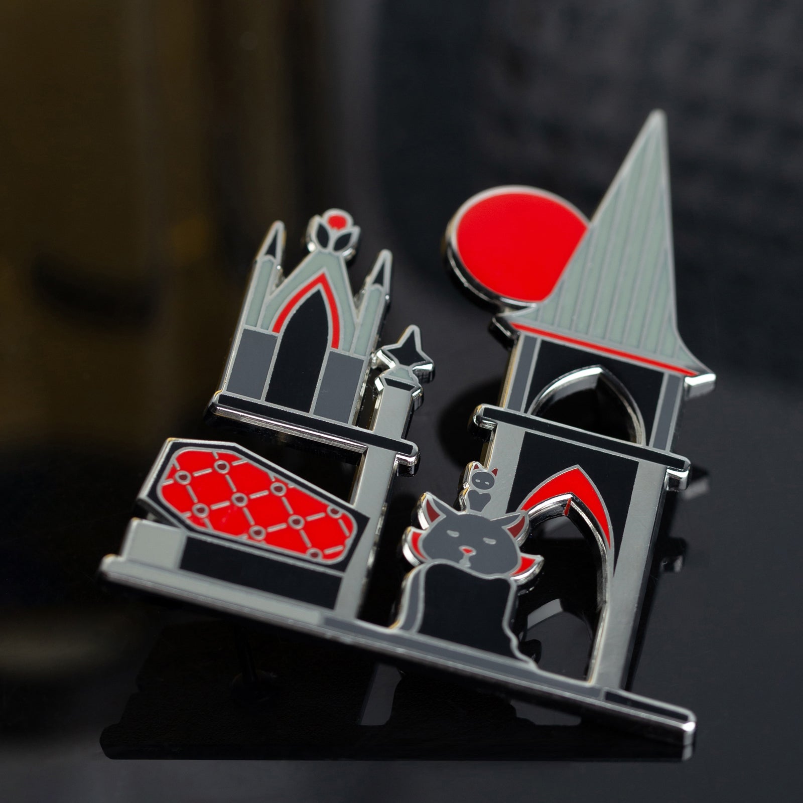 Gothic - Metal Enameled Pin