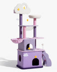 70 inch Moonlight Palace Cat Tree with petal base