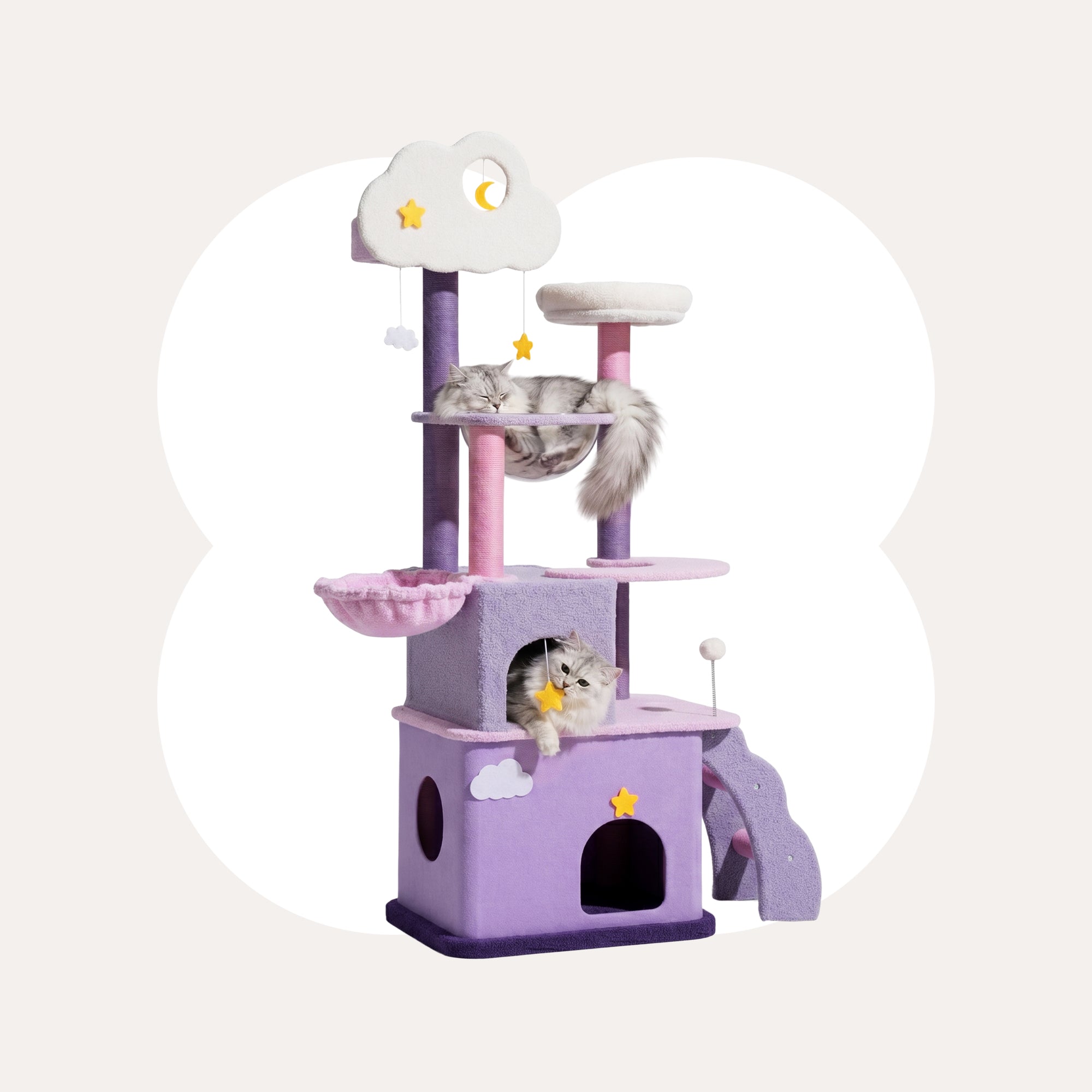 70 inch Moonlight Palace Cat Tree product cutout