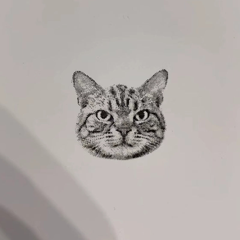 Charity Custom Portrait Stamp | Every Order Donates 1lb Cat Litter