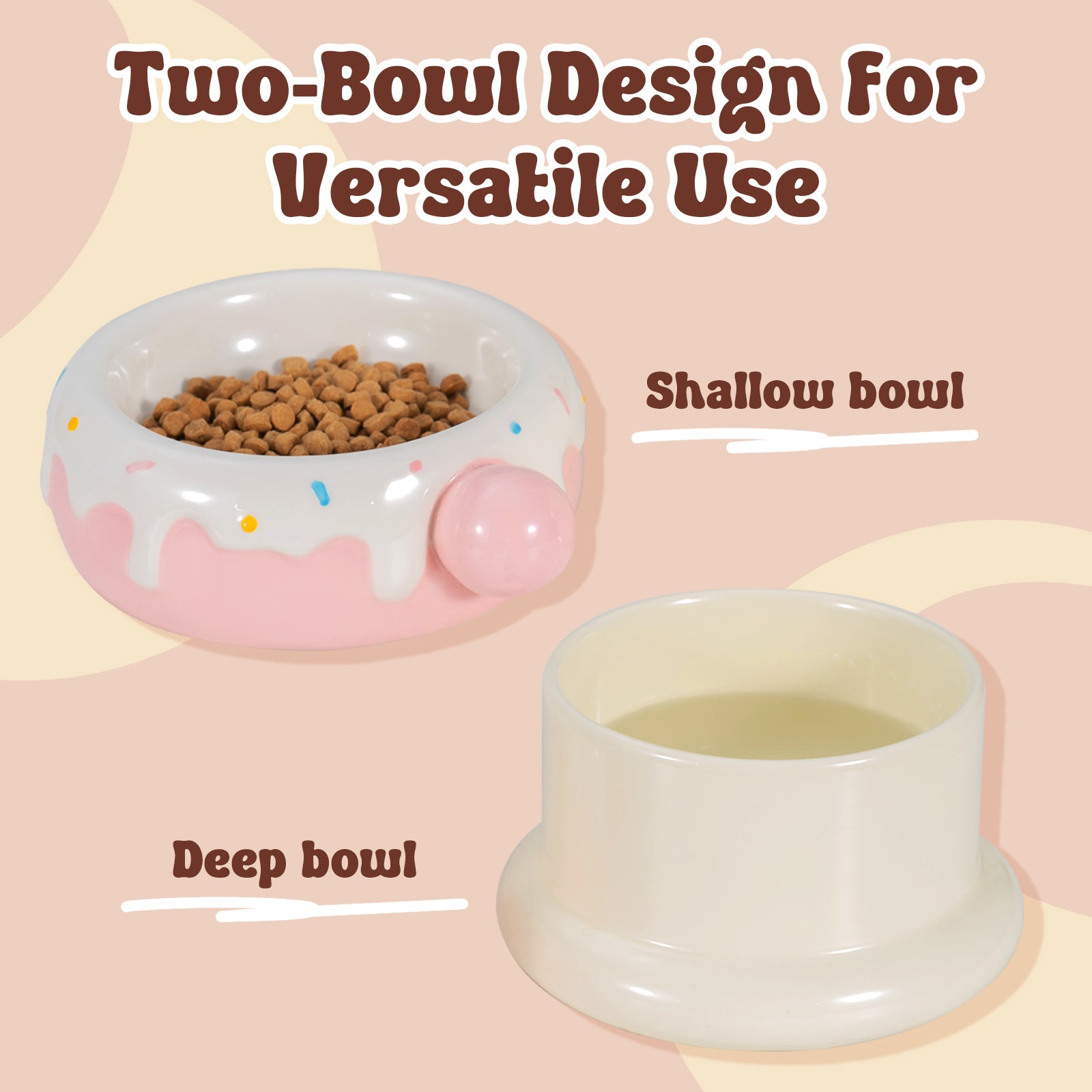 42oz Donut Style Cat Water Fountain