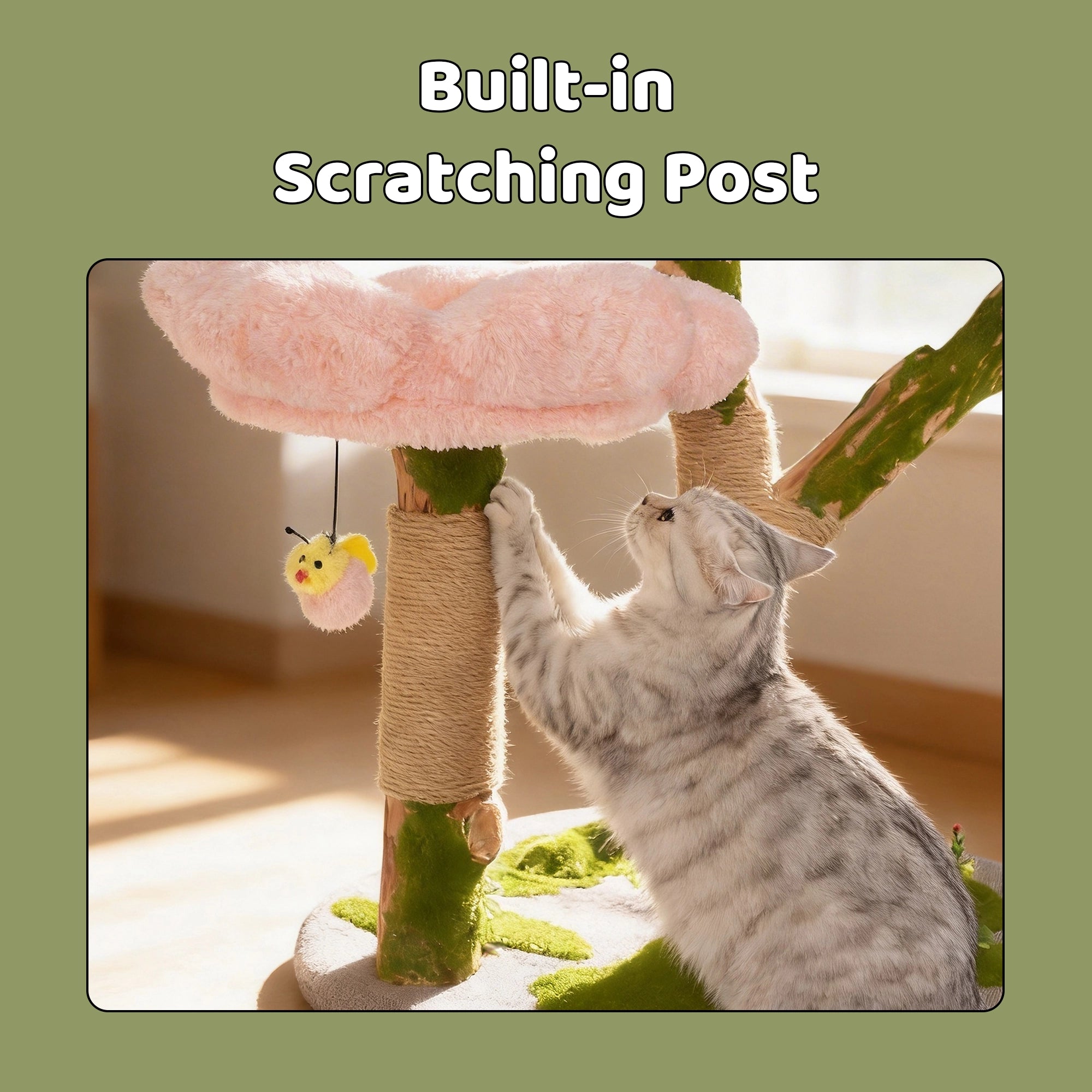 35.4" Blossom Wonder Cat Tree