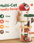 71" Fruit World Multi-Cat Tree