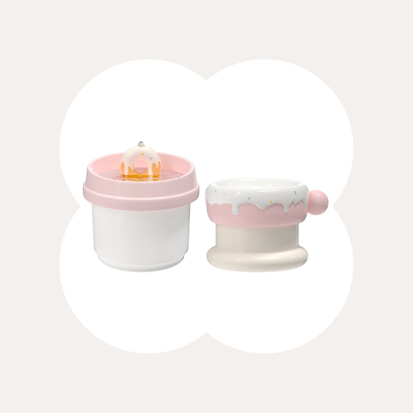 42oz Donut Style Cat Water Fountain