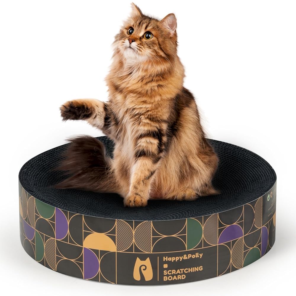 Round Cat Scratching Pad