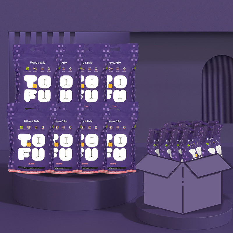 Clumping Organic Tofu Cat Litter