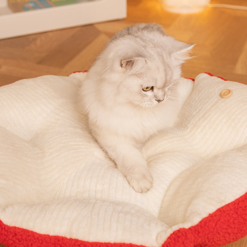 VIP 22.8&#39;&#39; Large Mushroom Cat Bed