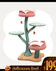 Yellow Tulip Cat Tree