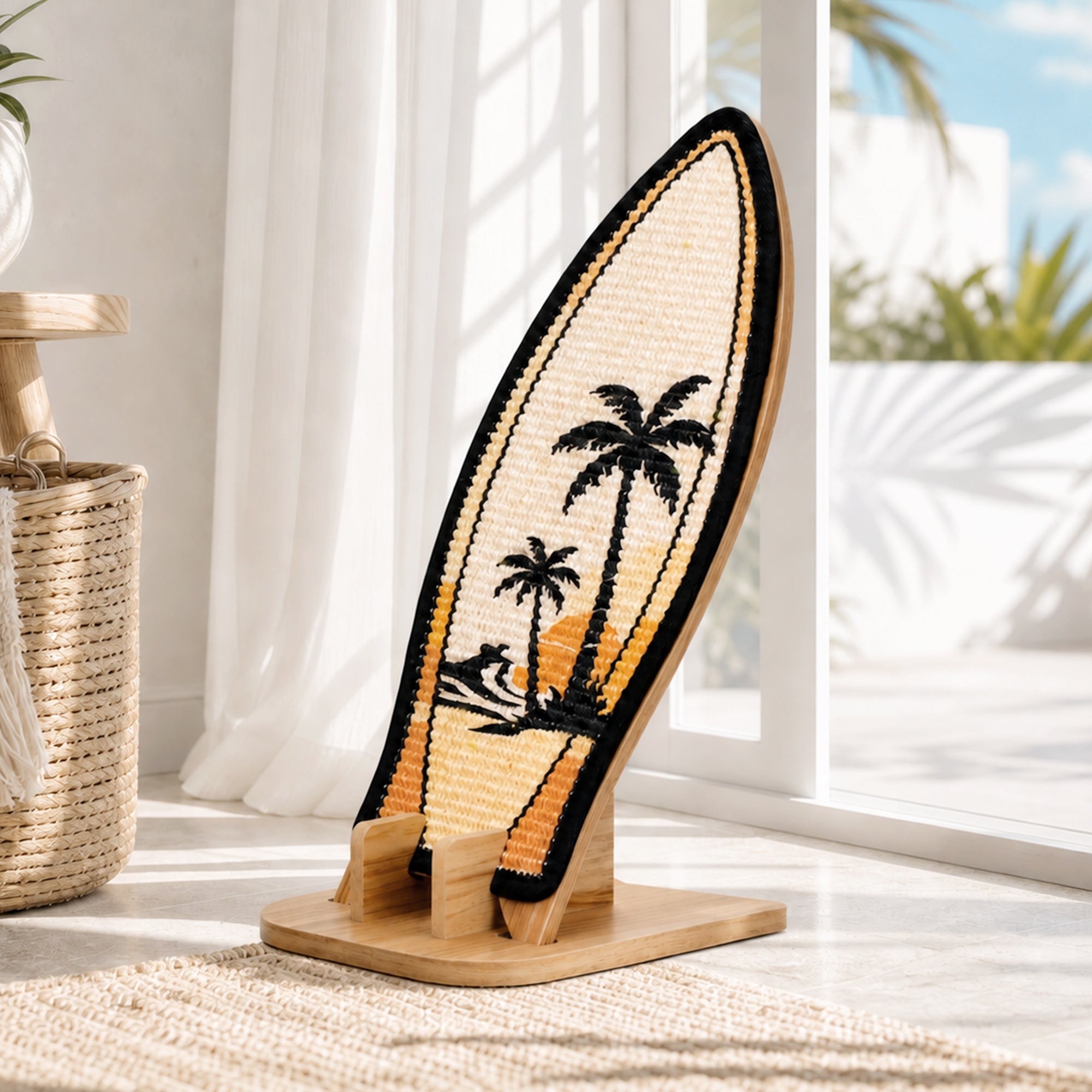 Sunset Palm Convertible Cat Scratcher
