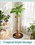 Coconut Palm Cat Scratching Post
