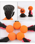 Halloween Bouncing Pumpkin Cat Toy – Interactive Spring Play for Cats