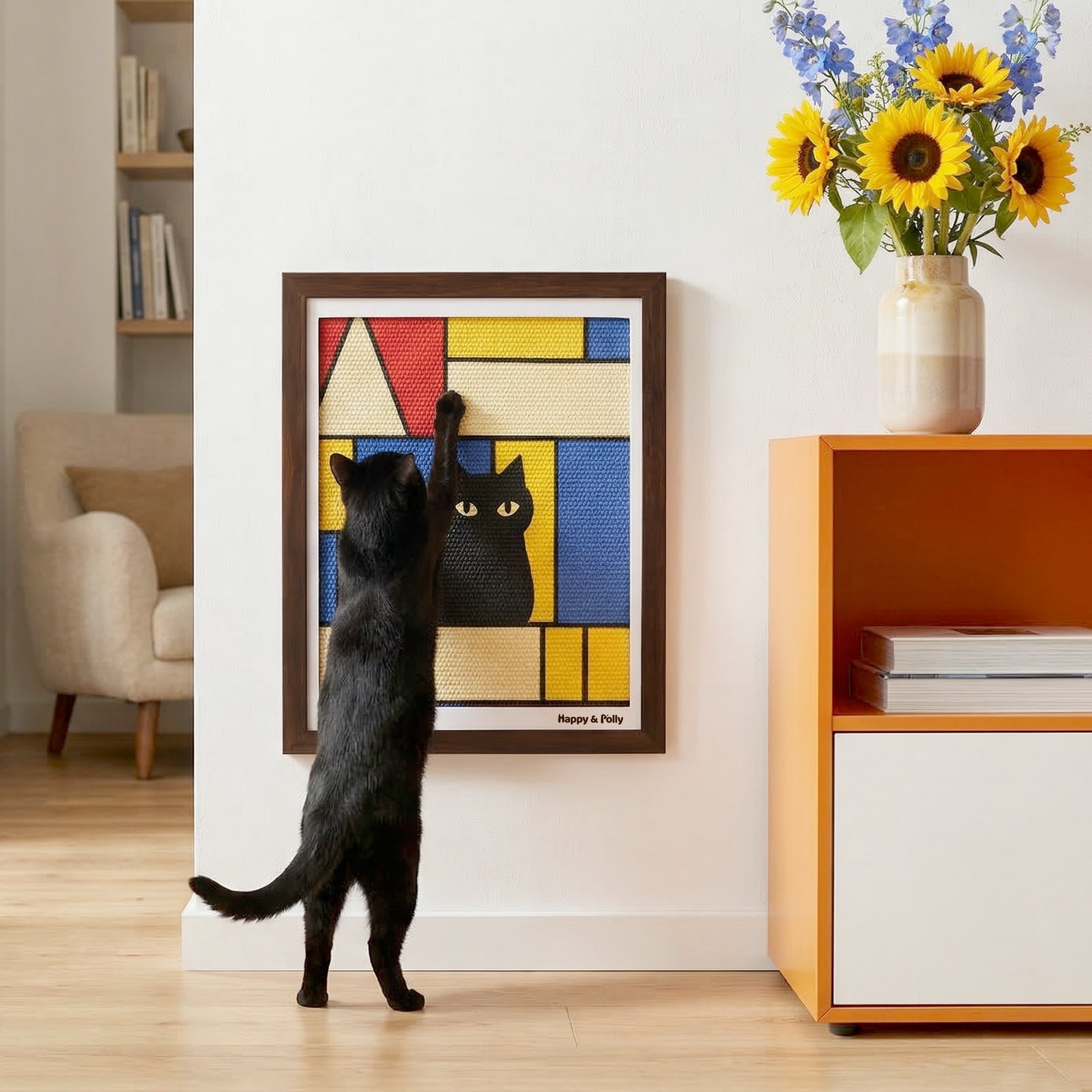 Gallery Frame Cat Scratcher
