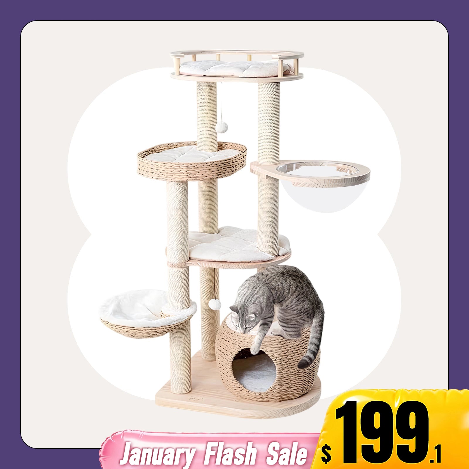 Whispering Hollow Cat Tree