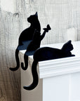 PVC Cat Witch Home Decor