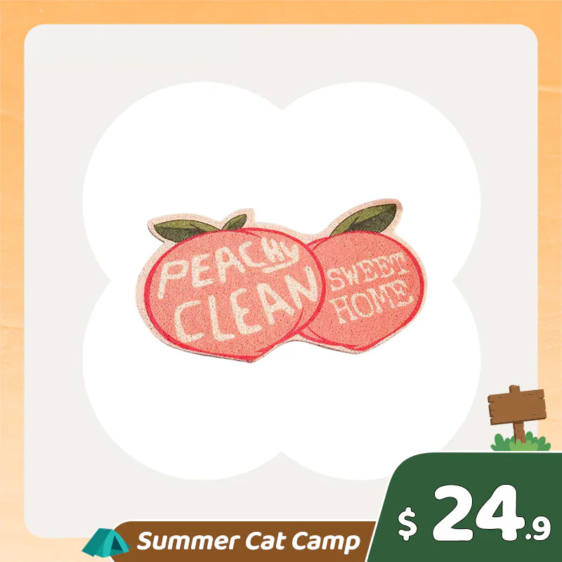 Fruit Series Cat Litter Mat
