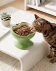 9oz Apple Bliss Elevated Cat Bowl