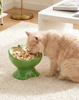 9oz Apple Bliss Elevated Cat Bowl