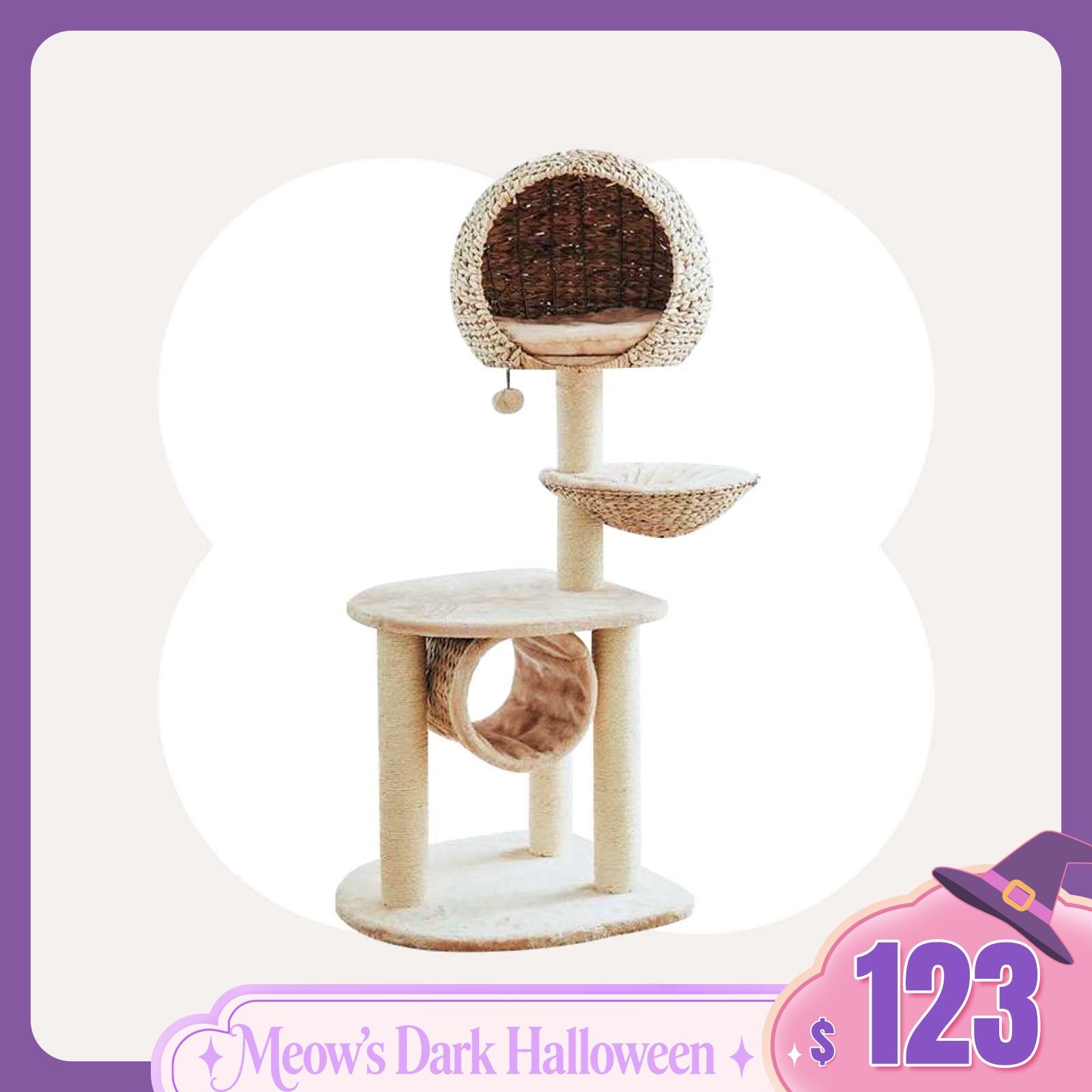 Bird Nest Cat Tree