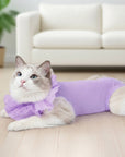 Soft Cotton Post-Surgery Cat Recovery Suit