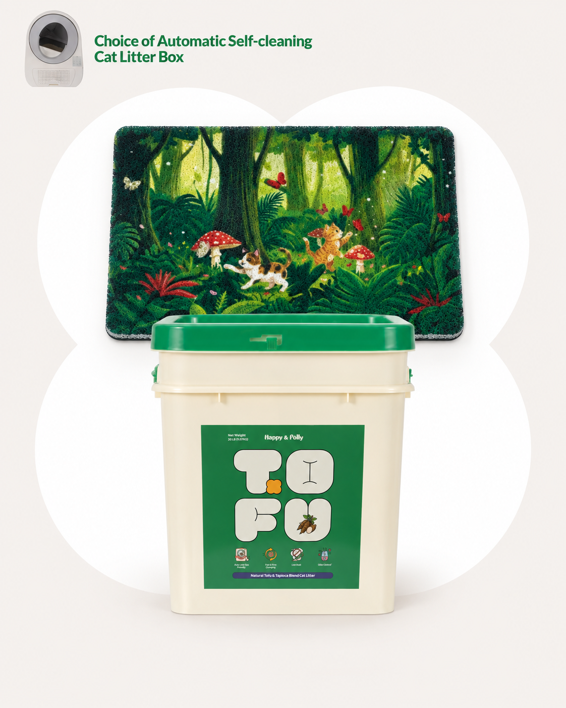 6th Anniversary Tofu &amp; Cassava Natural Cat Litter For Loyal Customers