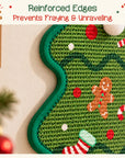 Durable Christmas Tree Cat Scratcher Mat