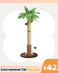 Coconut Palm Cat Scratching Post