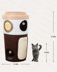 Coffee Cup Cat Tree