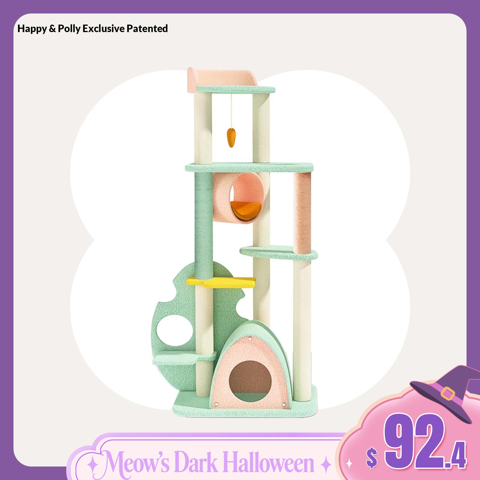 Upgraded Wonderland Cat Tree-XL