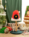 Santa Hat Cat Tree