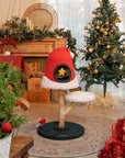 Santa Hat Cat Tree