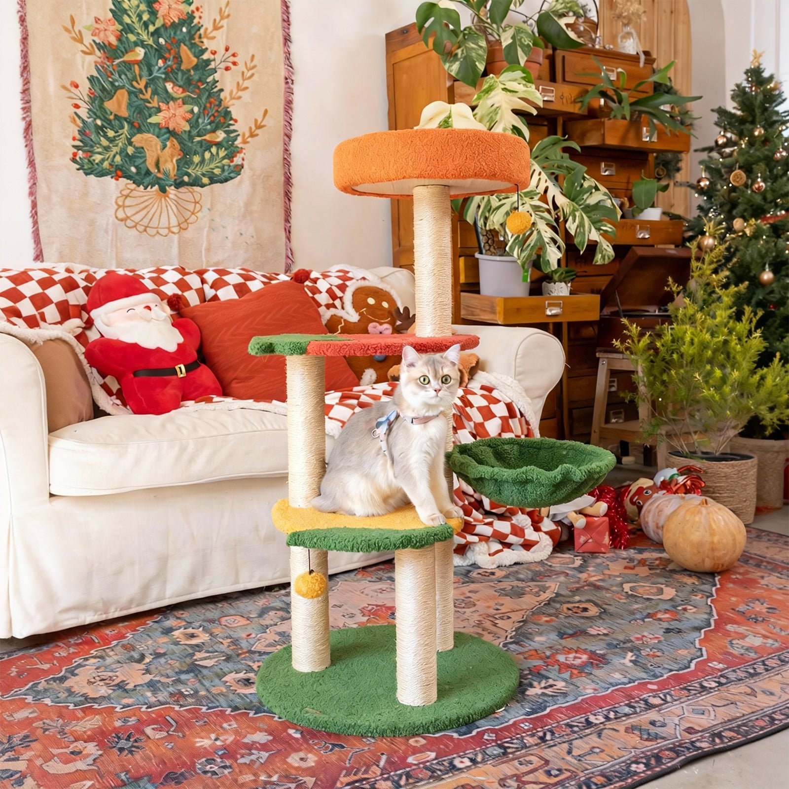 Fruit World Cat Tree – Happy & Polly